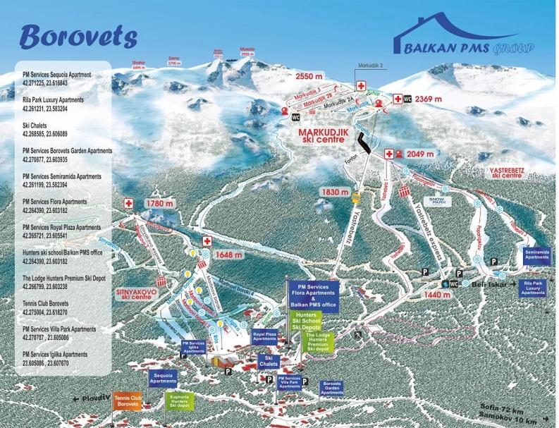 Charming One Bed Apartment 423 In Main Flora Building Borovets Eksteriør bilde
